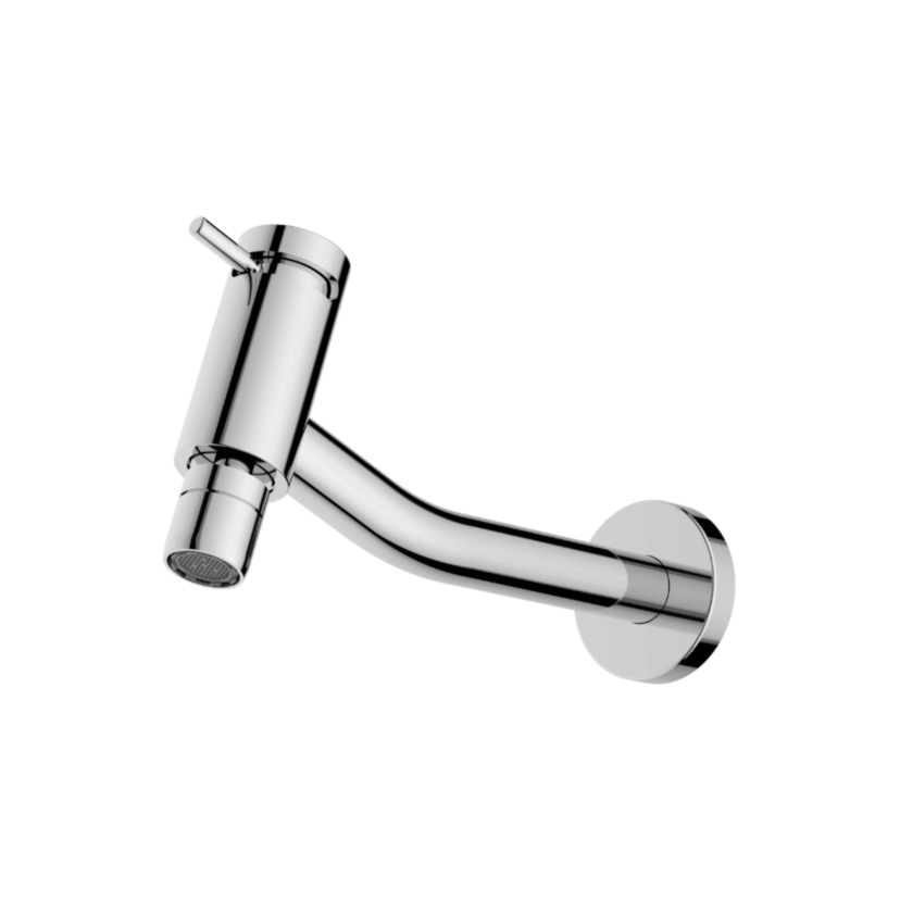 Torneira de Parede para Cozinha com Arejador Móvel Roca Basic B5005C7CRB
