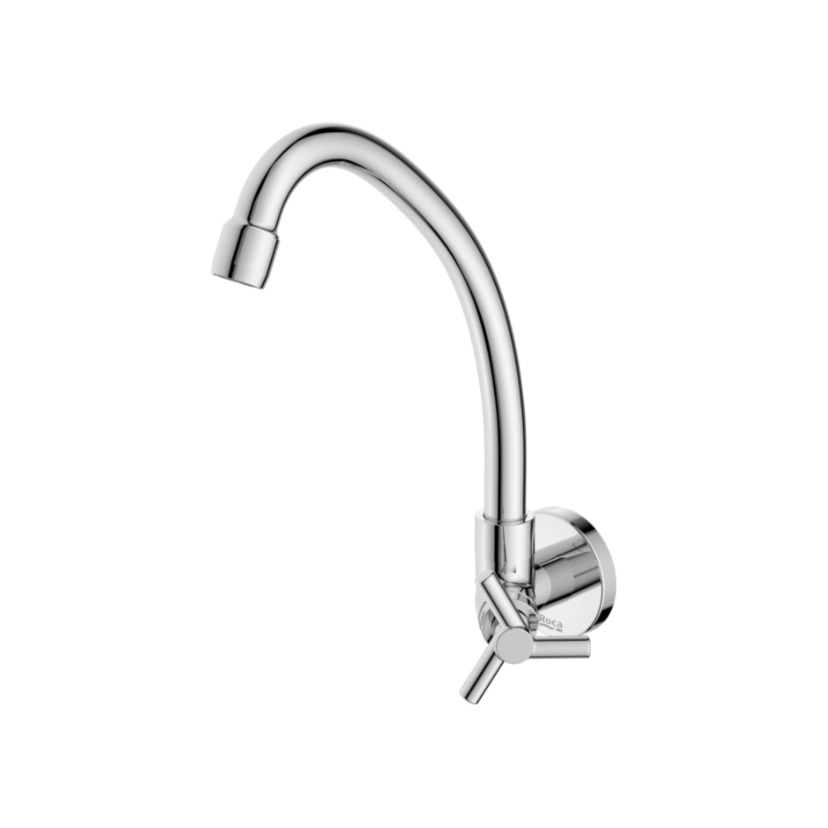 Torneira de Parede para Cozinha Bica Alta Móvel Roca One B5008CKCR3