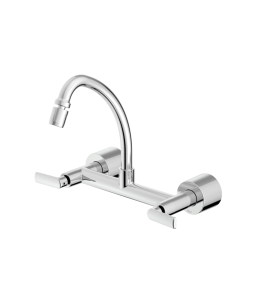 Misturador de Parede Bica Móvel Com Arejador Articulado para Cozinha Roca Smart-N B50101CCRB