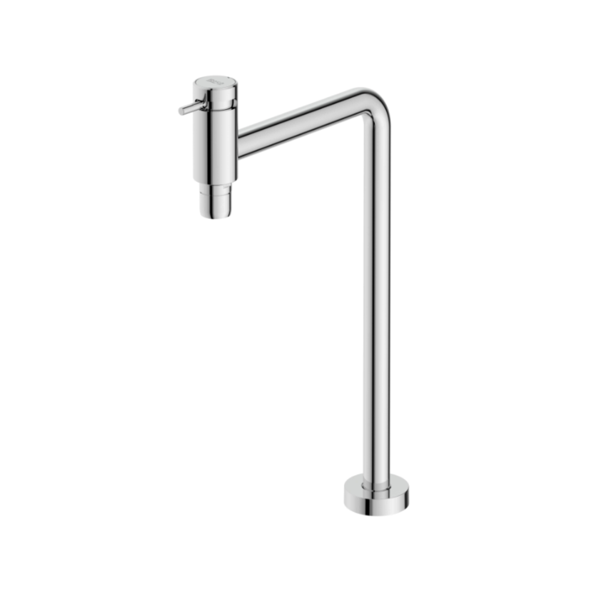 Torneira de Mesa para Cozinha com Bica Móvel 90° Roca Basic B5014C7CRB