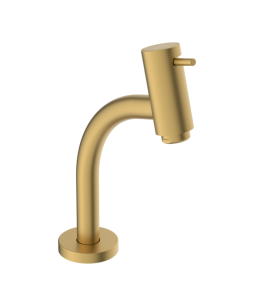 Torneira de Mesa Bica Baixa para Lavatório Roca Basic Gold Matte B5056C7R1B