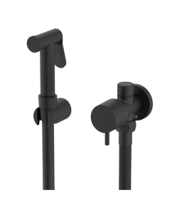 Ducha Higiênica com Derivação Matt Black Roca Basic B5062C7R0B