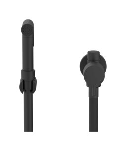 Ducha Higiênica com Derivação Matt Black Roca Basic B5062C7R0B