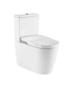 Bacia sanitária Rimless com saída dual, caixa acoplada e assento eletrônico  220V Inspira