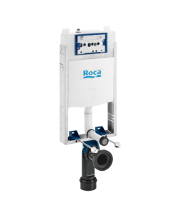 Caixa embutida Roca com dupla descarga para bacia suspensa alvenaria B890070120