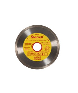 Disco Diamantado de Corte Contínuo 110mm x 20mm Starrett