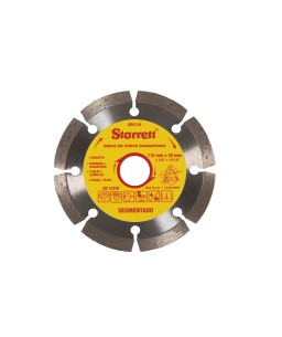 Disco Diamantado de Corte Segmentado 110mm x 20mm Starrett