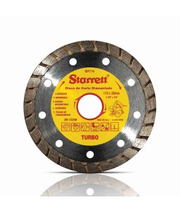 Disco Diamantado de Corte Turbo 110mm x 20mm Starrett