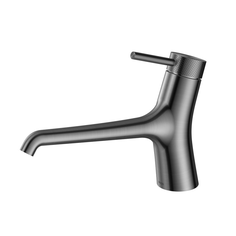 Torneira de Mesa para Lavatório Docol Mantis Grafite Escovado