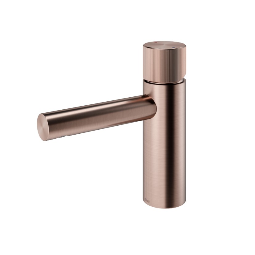 Monocomando Bica Baixa de Mesa para Lavatório Mix&Match Cobre Escovado 01739869