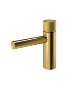 Monocomando para Lavatório Bica Baixa de Mesa Mix&Match Ouro Escovado 01739872