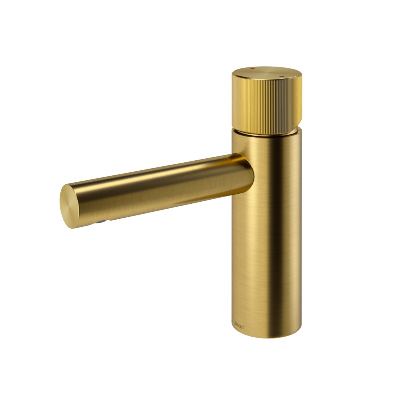 Monocomando para Lavatório Bica Baixa de Mesa Mix&Match Ouro Escovado 01739872