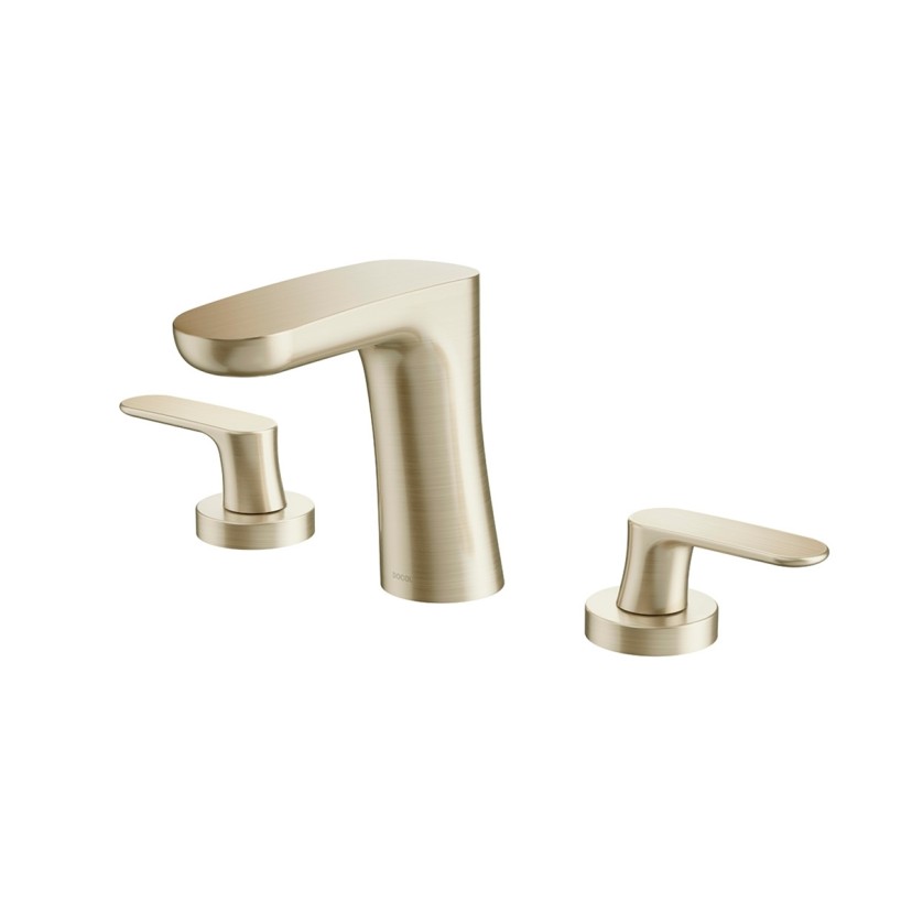 Misturador bica baixa mesa para lavatório DocolKaila níquel escovado 00886044 Misturador bica baixa mesa para lavatório DocolKaila níquel escovado 00886044