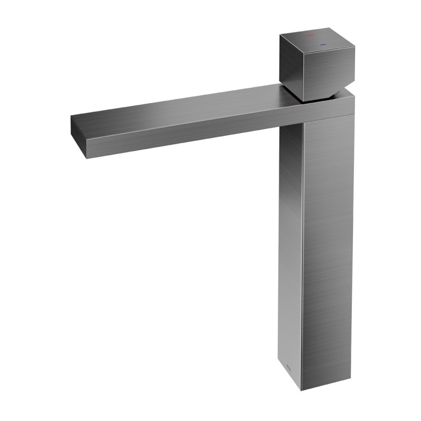 Monocomando para Banheiro Bica Alta Minima Grafite Escovado 00919670