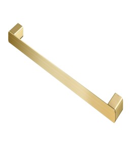 Porta-toalhas bastão 676 mm DocolFlat ouro escovado 00961372