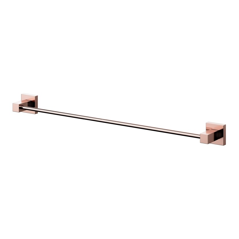 Porta-toalha bastão 642 mm Square cobre polido 00387730