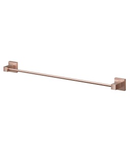 Porta-toalha bastão 642 mm Square cobre escovado 00387769