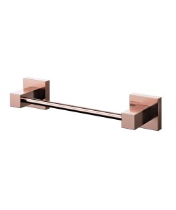 Porta-toalha rosto 265 mm de parede Square cobre polido 00388430