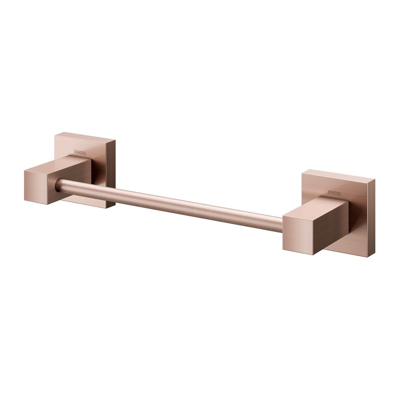 Porta-toalha rosto 265 mm de parede Square cobre escovado 00388469