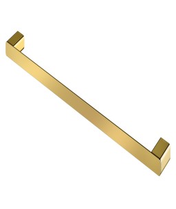 Porta-toalhas bastão 676 mm DocolFlat ouro polido 00961343