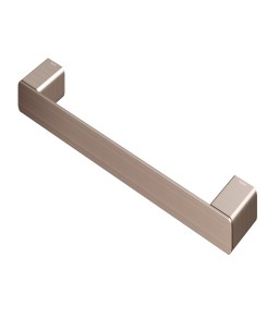 Porta-toalhas de rosto 376 mm DocolFlat cobre escovado 01013669