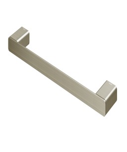 Porta-toalhas de rosto 376 mm DocolFlat níquel escovado 01013644