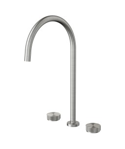 Misturador para cozinha de mesa Mix&Match Inox escovado 015461BH