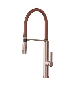 Monocomando para Cozinha Cobre Escovado com Mangueira Corten Docol DOC 90006957149