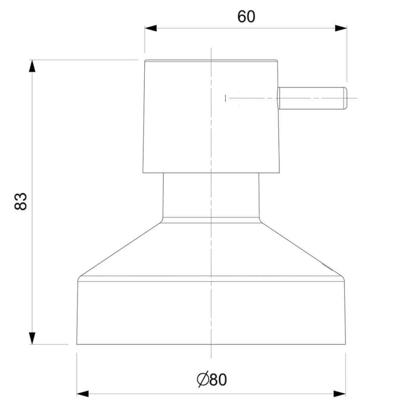 Acabamento De Registro Base Reforma 1.1/4 E 1.1/2 Basic Gold Matte B5050C7R1B