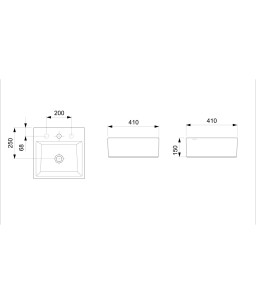 Cuba Apoio 410X410 Com Mesa Loft Q1 1850670013100