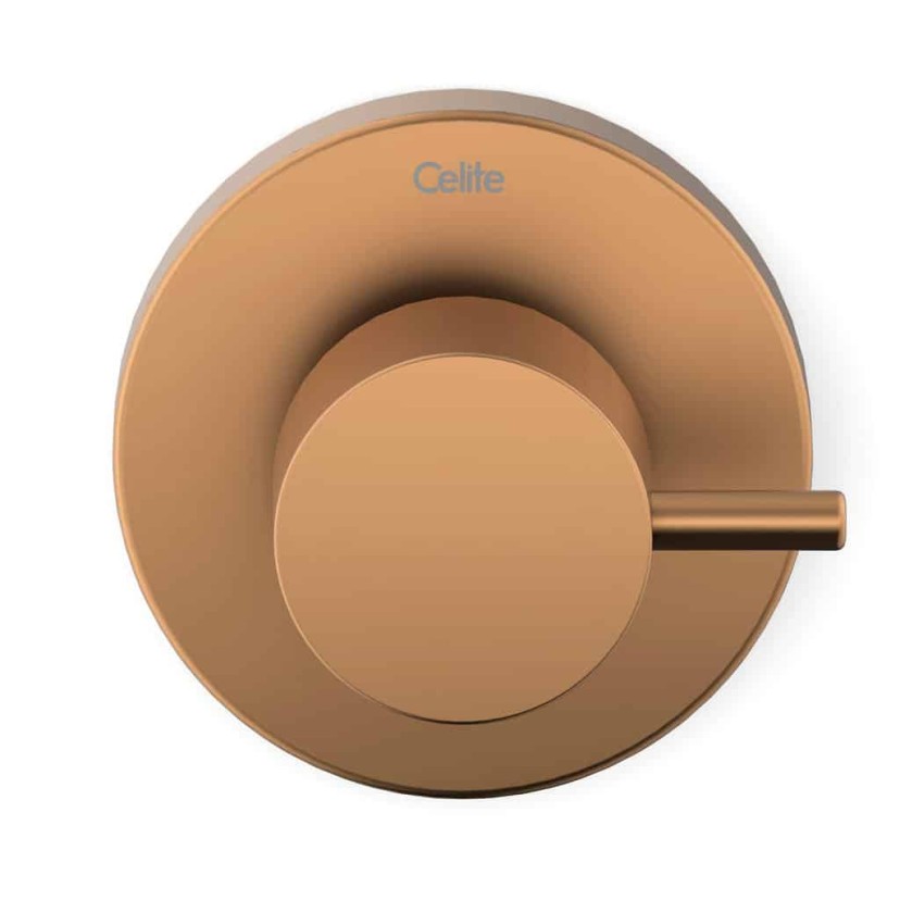 Acabamento De Registro Base Reforma 1/2, 3/4, 1 Basic Rose Gold Matte B5041C7R2B