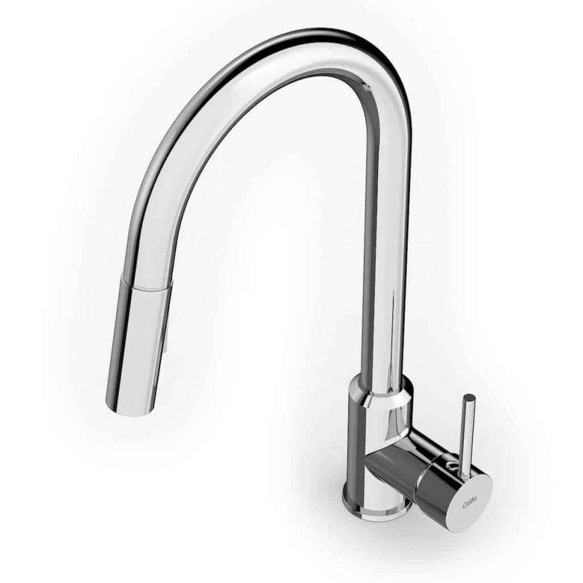 Monocomando Para Cozinha De Mesa Bica Extraível U" Com 2 Funções Prática B5000F5CR0
