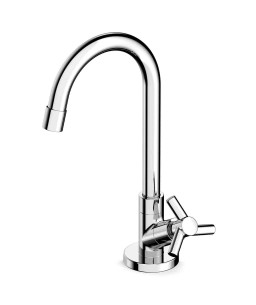 Torneira Para Lavatório De Mesa Bica Alta Móvel Celite One B5001CKCR3