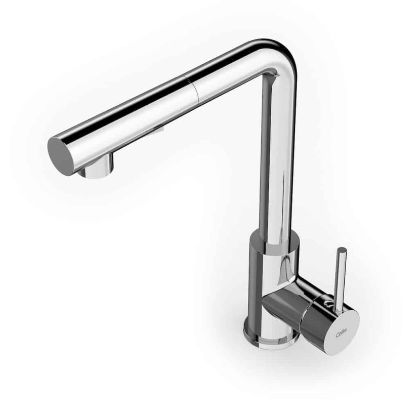 Monocomando Para Cozinha De Mesa Bica Extraível "L" Com 2 Funções Prática B5001F5CR0