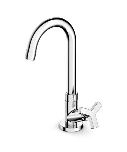Torneira Para Lavatorio De Mesa Bica Alta Up B5006CLCRB