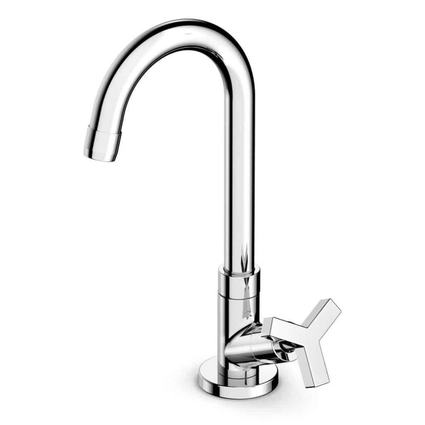 Torneira Para Lavatorio De Mesa Bica Alta Up B5006CLCRB
