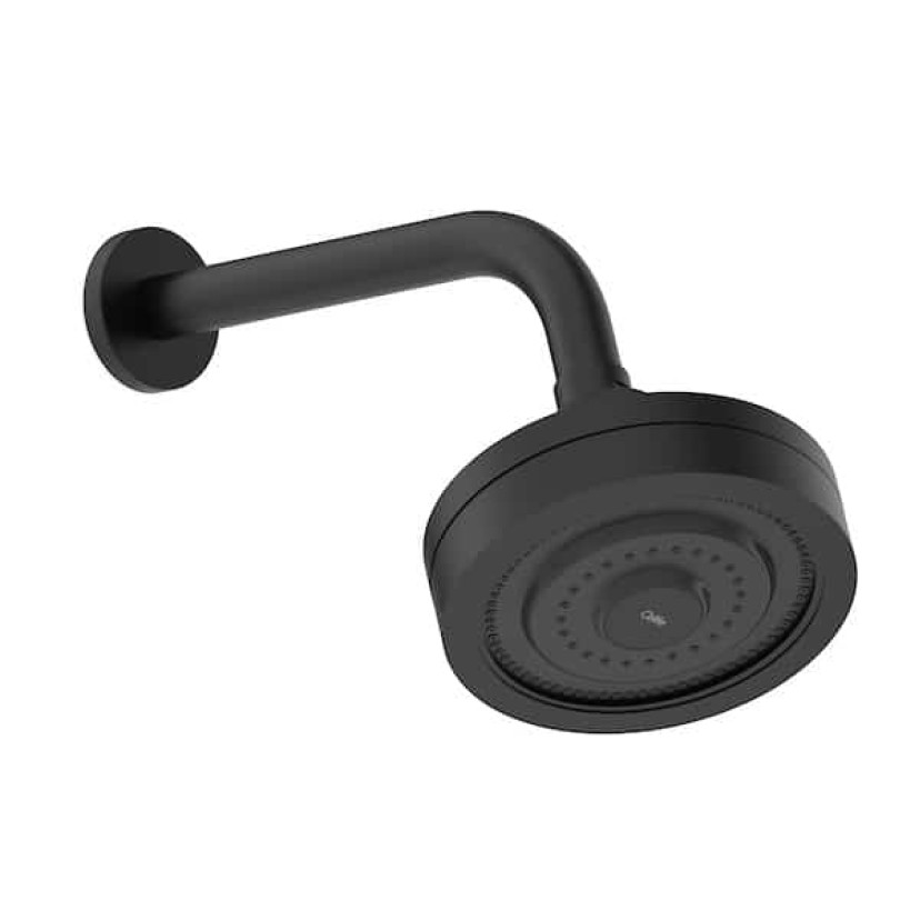 Chuveiro Redondo com Sistema Autolimpante Master Roca Matt Black B5008C6R0B