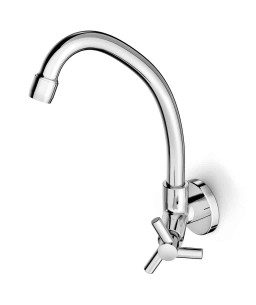 Torneira De Parede Para Cozinha De Bica Alta Móvel Celite One B5008CKCR3