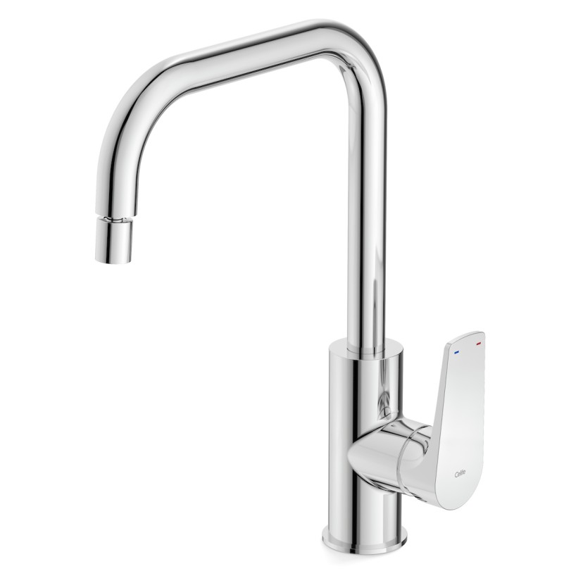 Monocomando Para Cozinha De Mesa Bica Alta Com Arejador Articulado Noronha B5008CUCR0