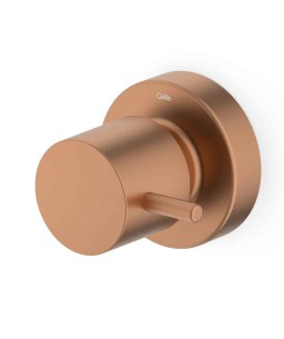 Acabamento De Registro Base Reforma 1/2, 3/4, 1 Basic Rose Gold Matte B5041C7R2B