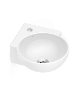 Lavatório Suspenso Canto M 30X39X12 Furo Central Sem Ladrão Roca/Incepa 1040130011100