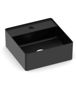 Cuba De Apoio Quadrada Com Mesa 350X350 Platinum P4 Matte Black 1450670089108