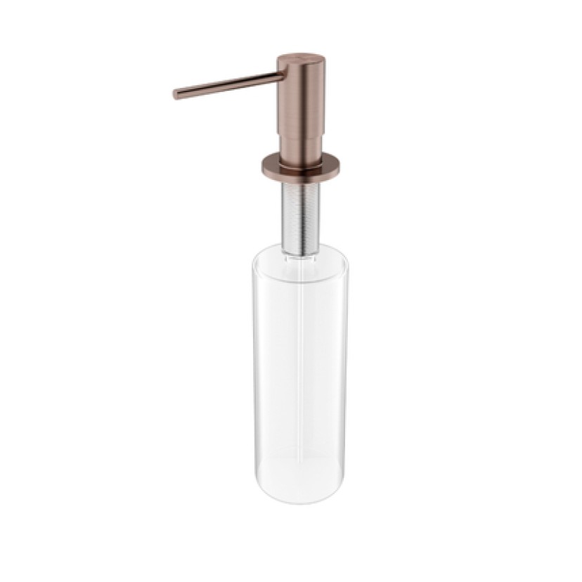 Dispensador Sabonete/Detergente Redondo Cobre Escovado 02118469