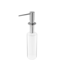 Dispensador Sabonete/Detergente Redondo Inox Escovado 021184BH