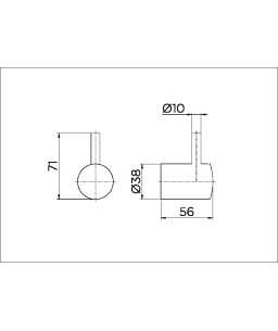 Cabide Single 00158206