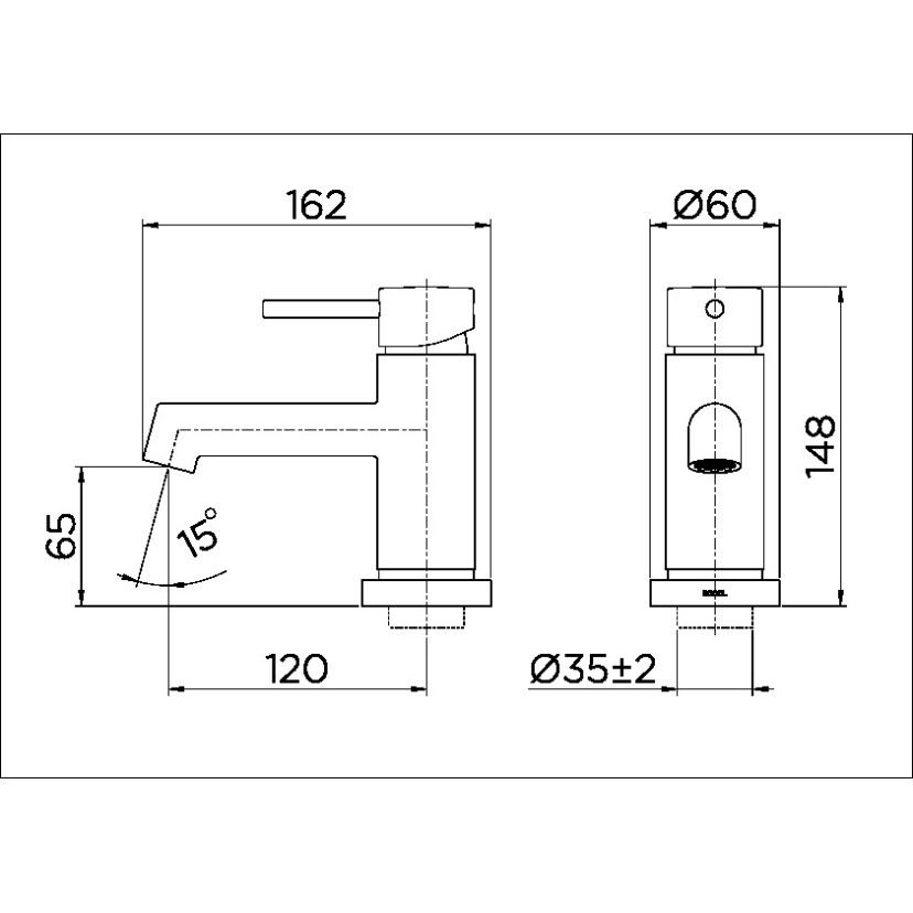 Monocomando para banheiro Monet ColdStart 00418606