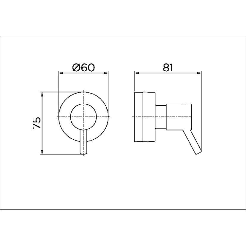 Acabamento para registro base Deca 1/2", 3/4" e 1" Lóggica cromado 00494306