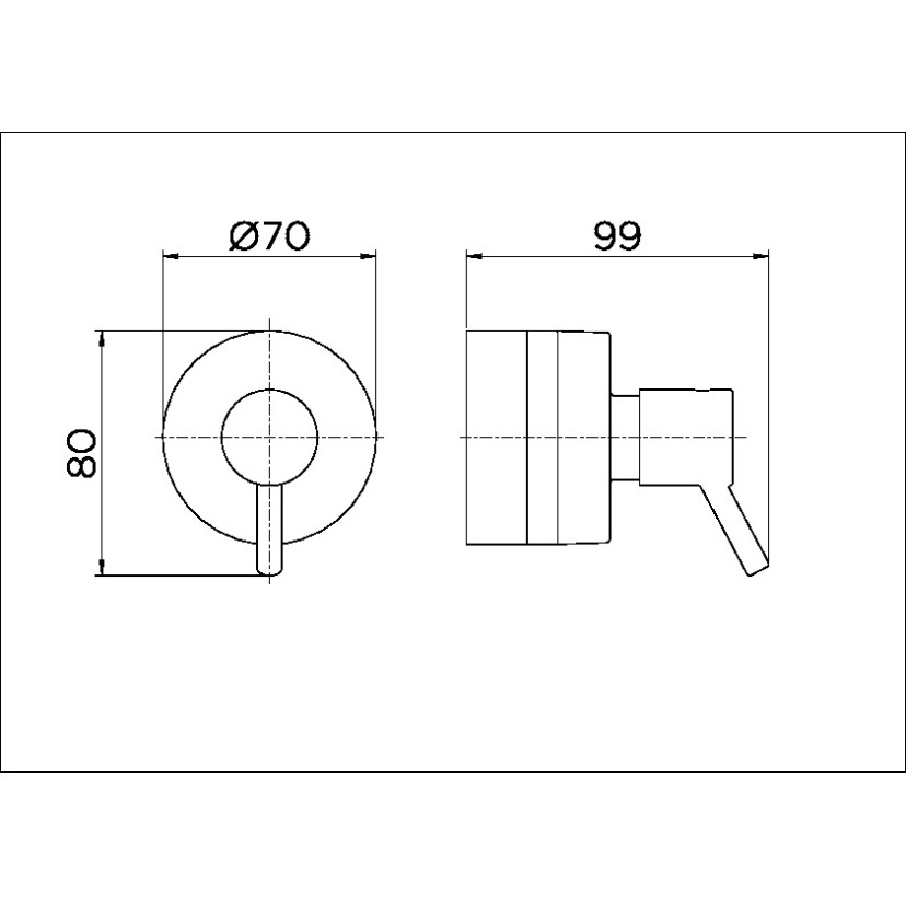 Acabamento para registro base Deca 1.1/4" e 1.1/2" Lóggica cromado 00494406