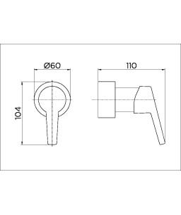 Acabamento para registro base Deca 1/2", 3/4" e 1" Nexus cromado 00501606