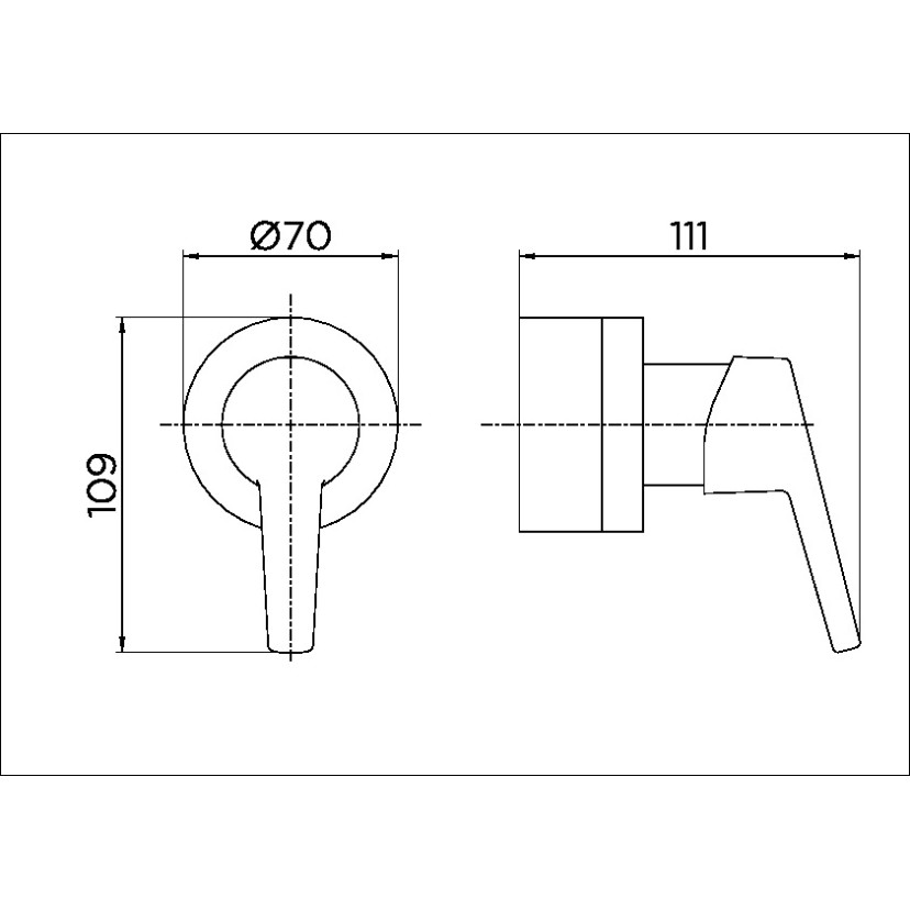 Acabamento para registro base Deca 1.1/4" e 1.1/2" Nexus cromado 00501706